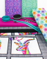 Preview: Designer- Baumwollstoff Bloom multicolor (10 cm)